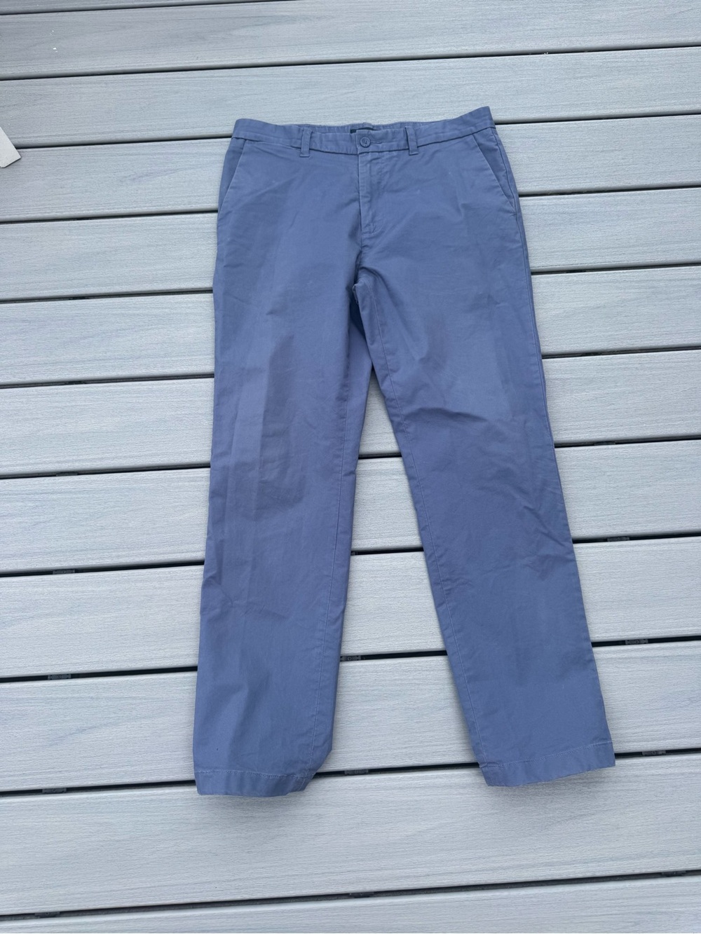 Nautica - Men's Classic Straight Chino Pants - Slate Blue
